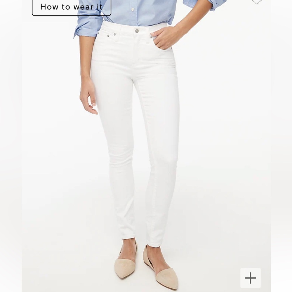 J. Crew Factory 9” Mid-Rise Skinny